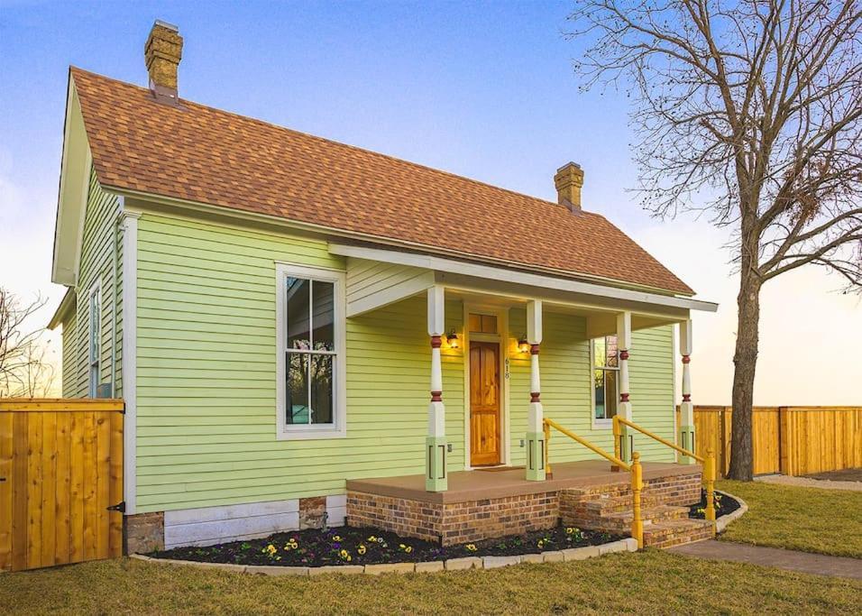 ウェーコ The Cahill- Magnolia Brewery House C 1894ヴィラ エクステリア 写真